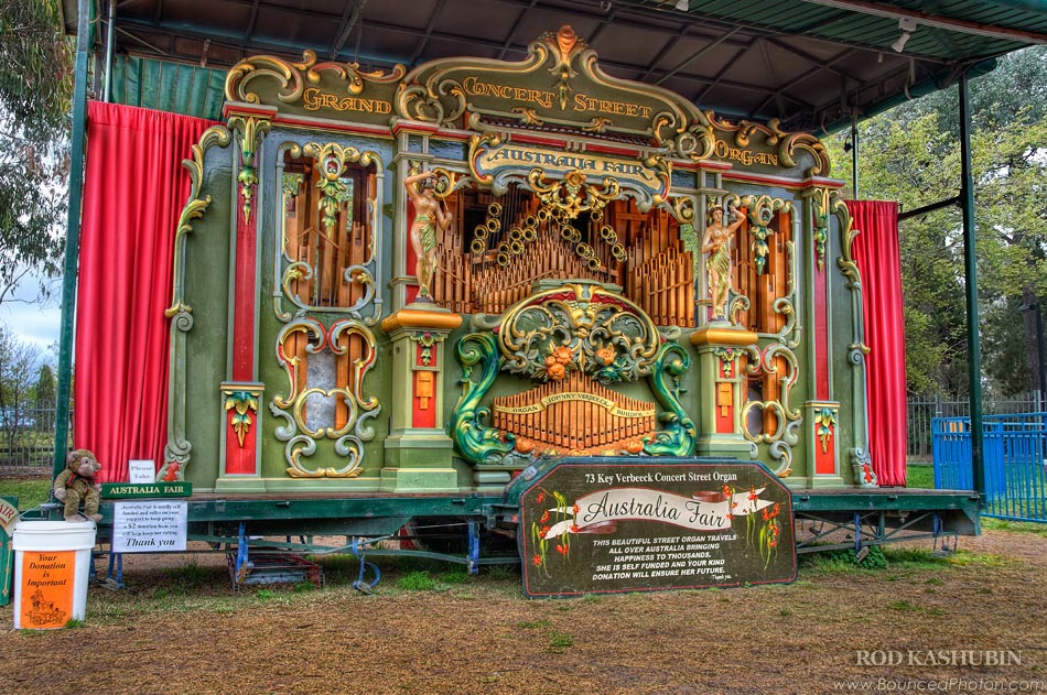 Australia Fair Street Organ – Bounced Photon